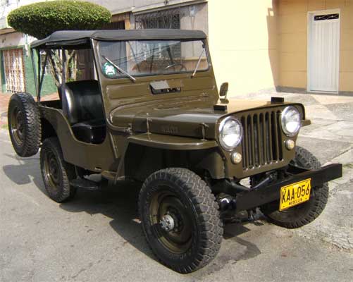 Jeep universal willys modelo 1950 cj3a original Minguerra versi n civil