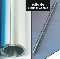 L&aacute;mina de aluminio para repujado en color plata