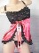 Conjunto bodydoll culotte con less de regalo t: m