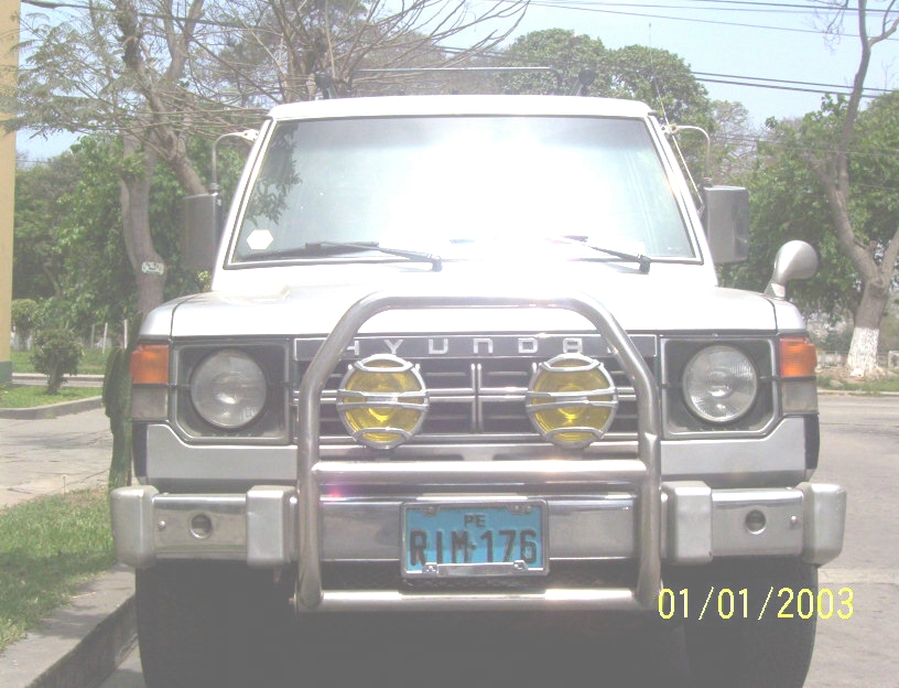 Hyundai galloper 1993