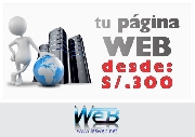 Las web tu pagina a solo 300 soles