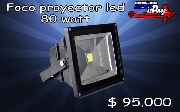 Foco proyector led 80 watt