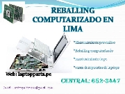 Reballing computarizado en lima