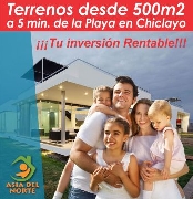 Oportunidad de inversin terrenos desde 500m2