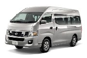 Servicios de alquiler minivan Nissan urvan