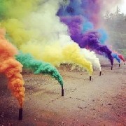 Bengalas de humo 9 colores