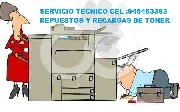 Fotocopiadora - Servicio tcnico - Recarga de toner