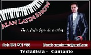 Alan latin show tecladista cantante show en vivo