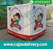 Cajas para delivery en moto