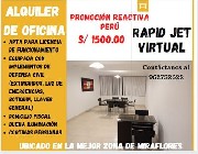 Alquiler oficina excelente ubicacin miraflores