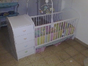 Vendo cuna nueva y baera en buen estado