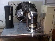 Unidad condensadora y evaporador para cuarto fri