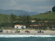 Praia do luz entre o rosa e a ibiraquera/sc