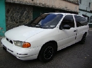 Vendo Ford windstar 98 blanca f/e- a/c- nitida