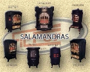 Salamandras a lea de hierro fundido