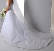 Vendo vestido de novia de rosa y gris