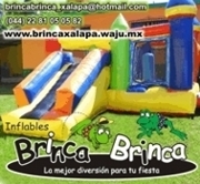 Renta juegos inflables y trampolines en Xalapa