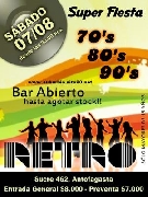 Super fiesta retro en Antofagasta