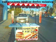 Carro para hot dogs