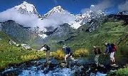 Peruvian Mountains Hiking Climbing