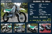 Vendo moto suzuki ts 185cc costa rica