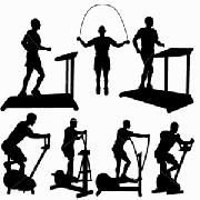 Maquinas de gym  y  spinning