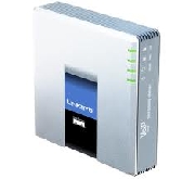 Voice gateway+router linksys 1 fxs