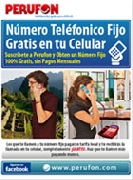 Nmero telefnico fijo gratis en tu celular