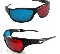 Venta de gafas 3d anaglifas rojo y azul