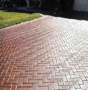 Driveways stamped paving y asfalto sealing
