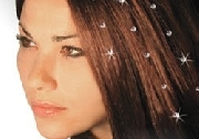Diamantes para el cabello