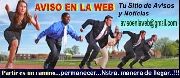 Aviso en la web