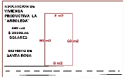 Venta de terreno en santa rosa