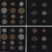 Numismatica:  477 monedas antiguas de bolivia