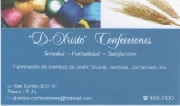 Servicio de confecciones